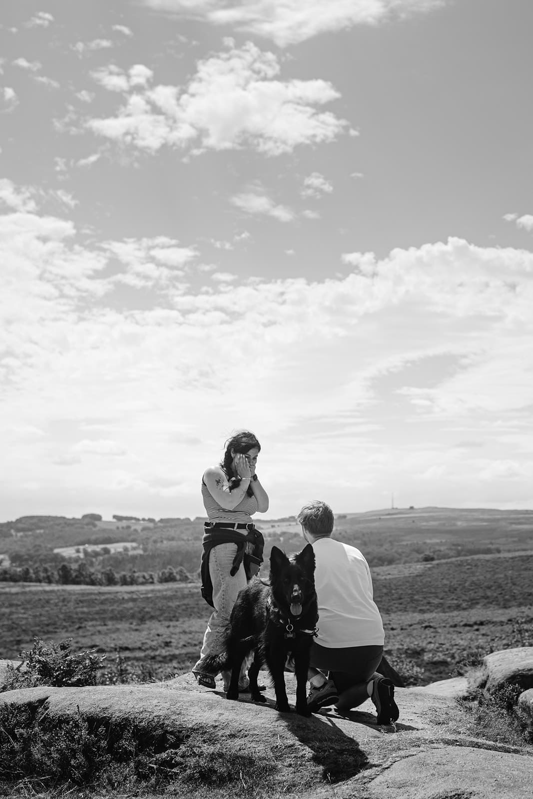 Ezgi and Josh during their engagement photos